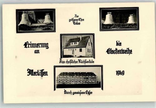 Illertissen 1912 Glockenweihe Sonderkarte