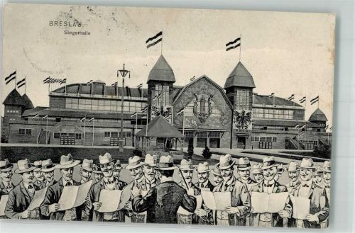 Breslau 1907 Sängerhalle
