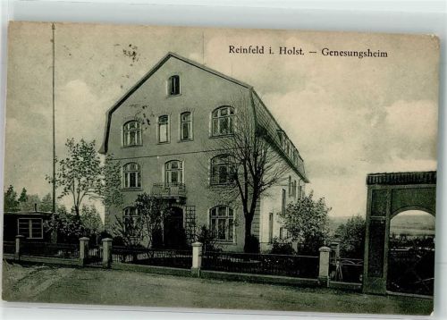 Reinfeld Genesungsheim Bahnpost Hamburg - Lübeck Zug 30