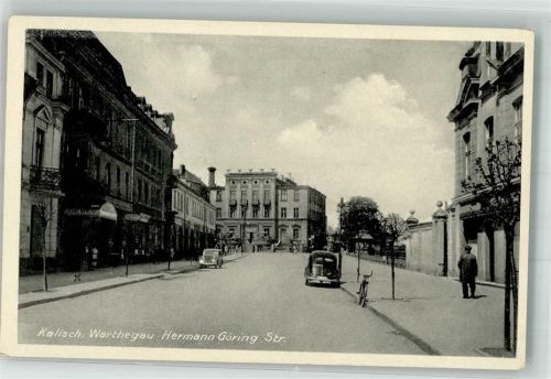 Kalisch 1943 WK II Hermann Göring Straße Auto Fahrrad Hotel Berlin