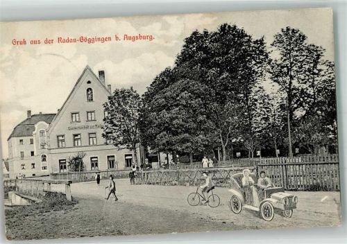 Göggingen 1914 Gasthaus zur Radau