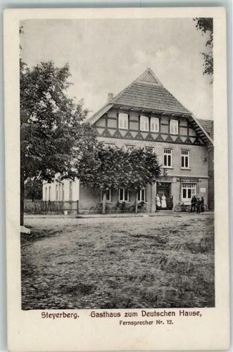 Steyerberg Gasthaus zum Deutschen Hause Fahrrad