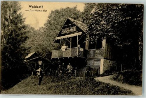 Calw Waldcafe Schnauffer Hüttenstempel Ort lt. Verlag
