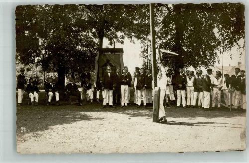 Neumünster Vogelschiessen 1930 Gruppenaufnahme Armbrustschützen Ort lt. Fotograf