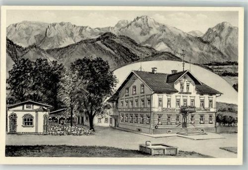 Prem Gasthaus zum bayerischen Löwen Brunnen