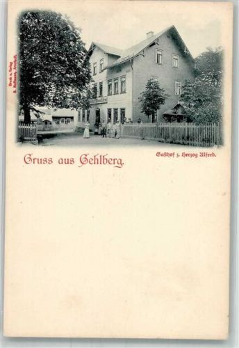 Gehlberg Gasthaus zum Herzog Alfred