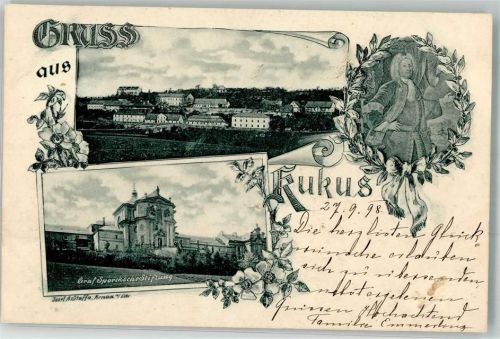 Jaromer 1898 Gruß aus Kukus Stiftung Graf Sporck