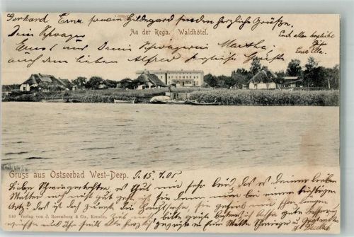 Deep 1905 Wald- Hotel An der Rega