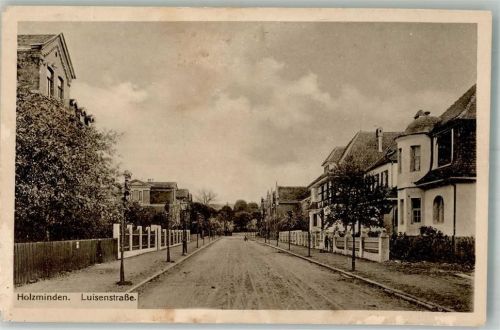 Holzminden 1916 Luisenstrasse