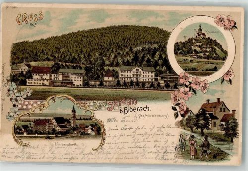 Biberach 1902 Bad Jordan Ummendorf Kreuzberg Kreuzberg-Kirche
