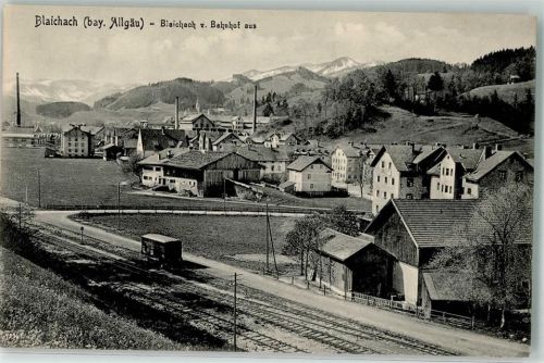 Blaichach Bahngelände