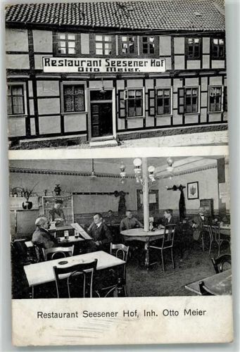 Seesen 1922 Gasthaus Seesener Hof Inflationmarken 150 Mark