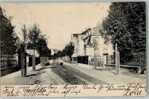 Colmar 1906 Bartholdistraße