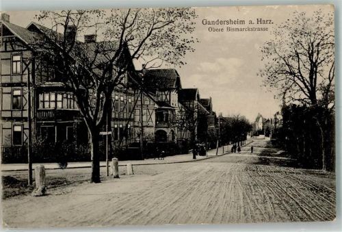 Bad Gandersheim 1916 Obere Bismarckstraße Villen Feldpost