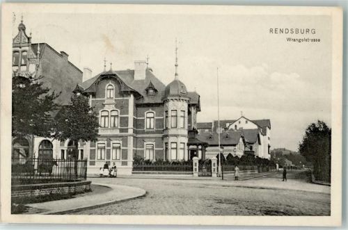 Rendsburg 1912 Wranglerstraße