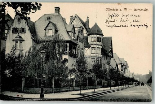Offenbach 1912 Körner-Straße