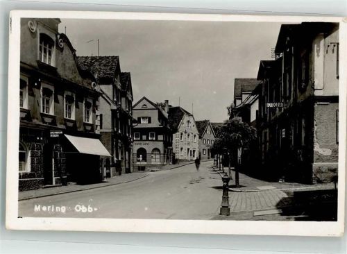 Mering Dorfstraße Emailleschild Fotograf