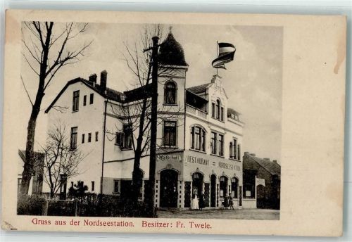 Wilhelmshaven Gasthaus Nordseestation Ort lt. Verlag