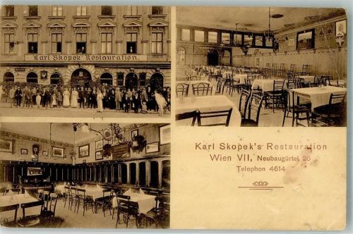 1070 Wien 7. Bezirk, Neubau Gebrauchsspuren Gasthaus Skopek Neubaugürtel 26