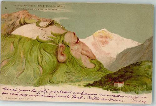 Schynige Platte 1901 Erdrindenerkaltung