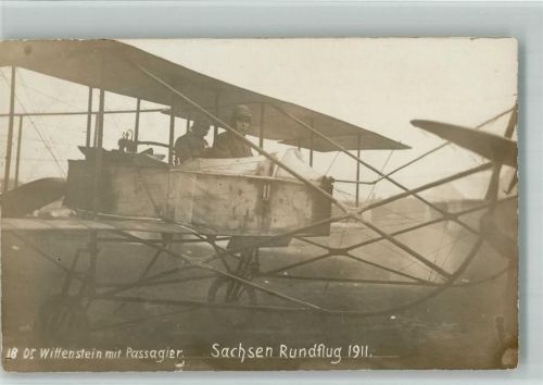 Dresden Sachsen Rundflug 1911 Dr. Wittenstein