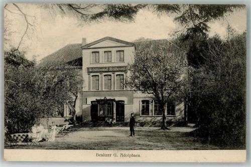 Hadersleben 1916 Böghoved Gasthaus Schützenhof