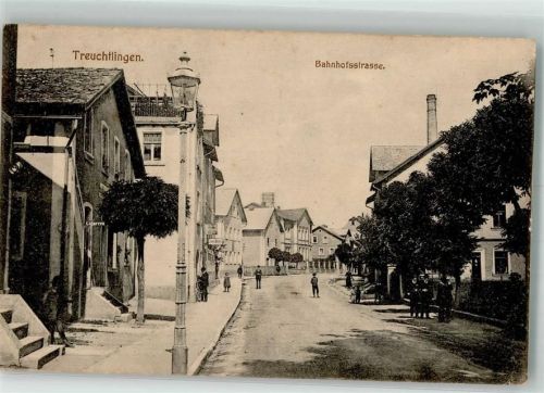 Treuchtlingen 1917 Bahnhofstraße