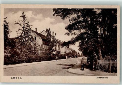 Lage 1919 Gartenstraße
