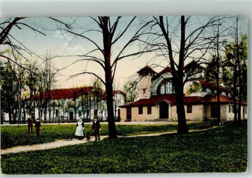 02708 O8700 Löbau 1916 - Gasthaus Schützenhaus Garten