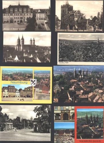 Naumburg Lot mit 19 div AK