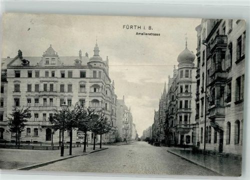 Fürth 1909 Amalienstraße