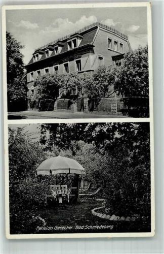Bad Schmiedeberg Pension Gerecke Garten
