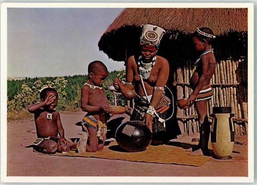 Essenszeit in Zululand