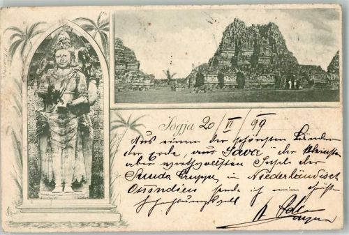 Jakarta 1899 Denkmal Tempel