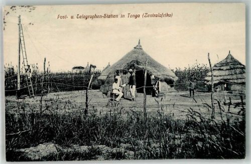 Post- und Telegraphen Station in Tonga