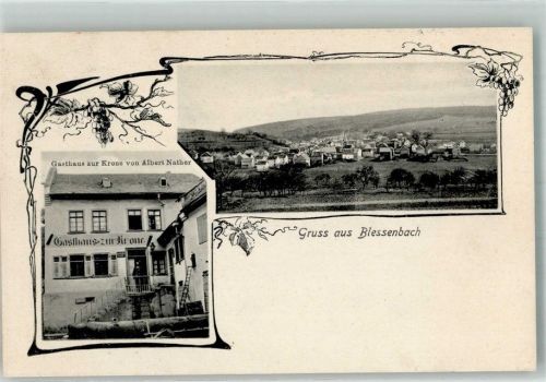 35796 W6294 Blessenbach 1909 - Gasthaus zur Krone