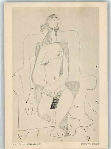 Alois Wachsmann , Sedici Zena Surrealismus 1930 BOAKC