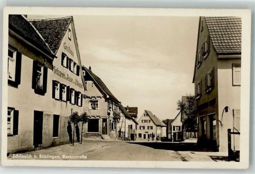 Schönaich Rosenstraße Gasthaus-Metzgerei zur Rose
