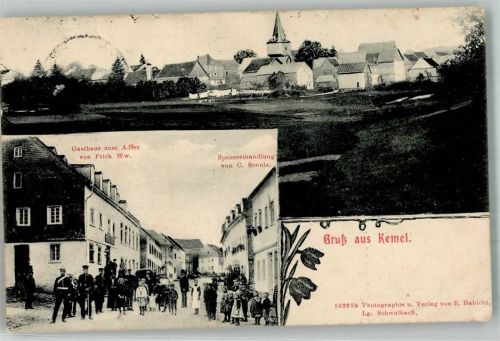 Kemel 1903 Gasthaus zum Adler