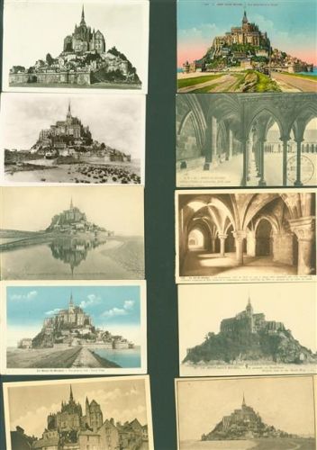 Le Mont-Saint-Michel Lot mit 16 AK