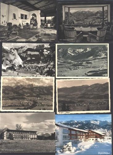 Sonthofen Sonnenalp/Allgäuer Berghof , Lot mit 16 div AK