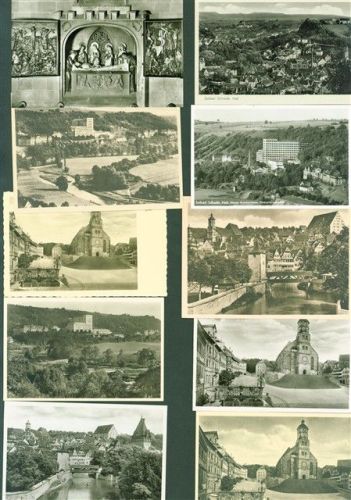 Schwäbisch Hall Lot mit 20 AK Originale aus dem Archiv des Metzverlags einige mehrfach