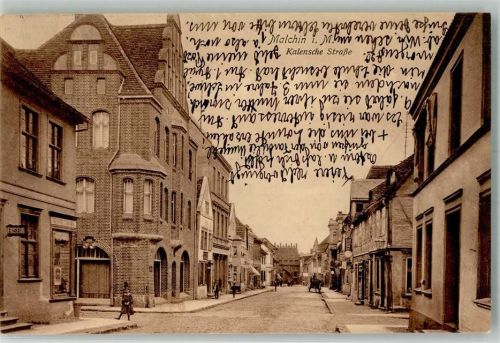 Malchin 1913 Kalensche Straße