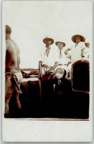 1926 Auf der Fähre Oldtimer