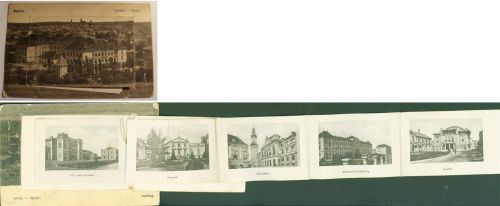 Sopron Ödenburg AK mit Leporello