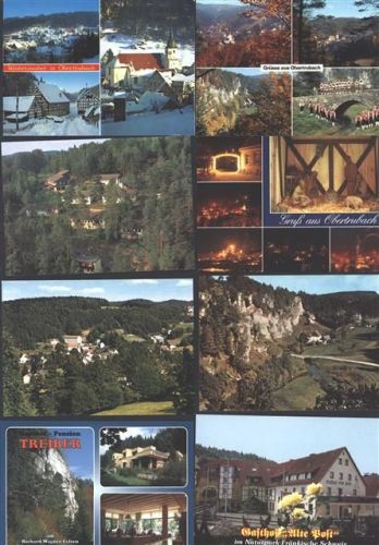 Obertrubach Lot mit 12 div AK