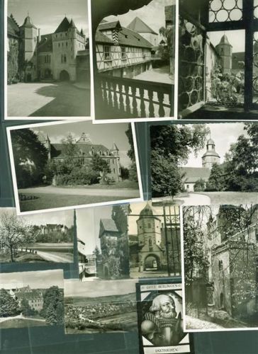 Jagsthausen Lot mit 18 Fotos unterschiedliche Grössen Original aus Archiv eines Ansichtskartenverlages
