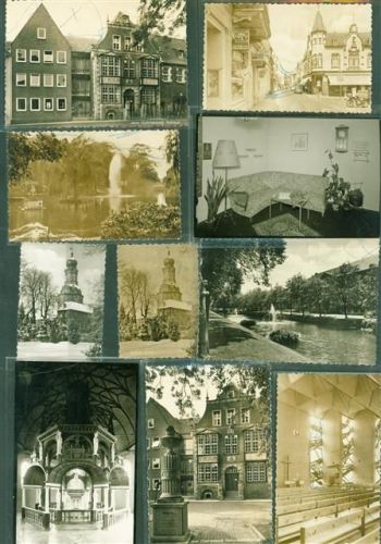 Jever Lot mit 12 Fotos Schloss Originale aus dem Archiv eines Ansichtskartenverlages 1 mehrfach