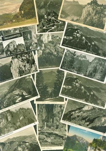 Falkenstein Lot mit 30 AK Ruine