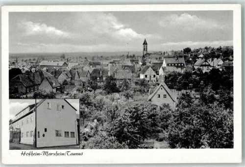 Hofheim Marxheim Gasthaus zum Adler Emailleschilder